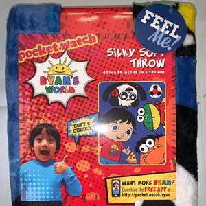 Ryan’s World blanket
